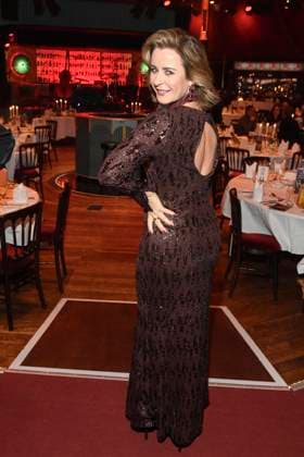 abb Palazzo Bettina Cramer as guest at the gala premiere of Kolja Kleeberg and Hans Peter Wodarz 17 Dinner Show Unikate at PALAZZO Spiegelpalast on 07 11 2025 in Berlin Berlin Germany