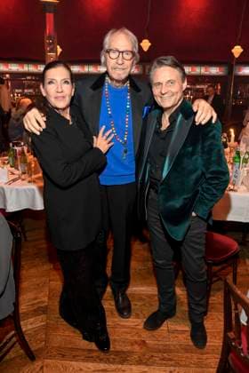 abb Palazzo Katy Karrenbauer, Reiner Schoene and Wolfgang Bahro as guests at the gala premiere of Kolja Kleeberg and Hans Peter Wodarz 17 Dinner Show Unikate at PALAZZO Spiegelpalast on 07 11 2025 in Berlin Berlin Germany