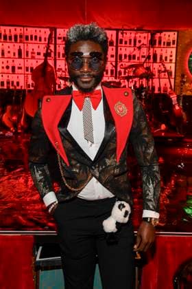 abb Palazzo Didi Veron as guest at the gala premiere of Kolja Kleeberg and Hans Peter Wodarz 17 Dinner Show Unikate at PALAZZO Spiegelpalast on 07 11 2025 in Berlin Berlin Germany