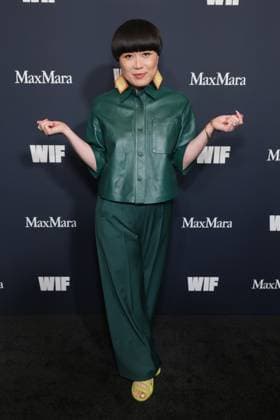 Women in Film - WIF Honors 2025 Atsudo Okatsuka, wearing Max Mara, attends the 2025 WIF Honors Presented By Max Mara at the Beverly Hilton Beverly Hills United States Copyright: xImagexSpacex xSOPAxImagesx 2511046_WIF_IMG_8330