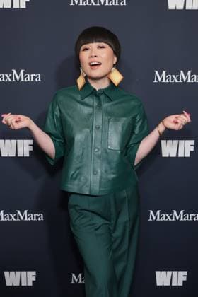 Women in Film - WIF Honors 2025 Atsudo Okatsuka, wearing Max Mara, attends the 2025 WIF Honors Presented By Max Mara at the Beverly Hilton Beverly Hills United States Copyright: xImagexSpacex xSOPAxImagesx 2511046_WIF_IMG_8333