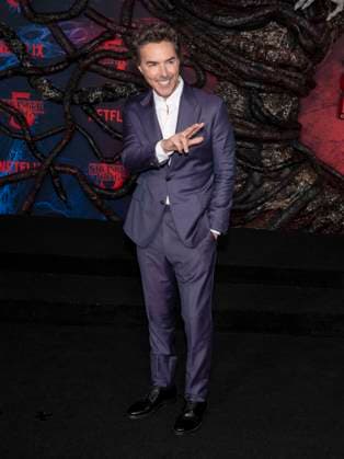 November 6, 2025, Hollywood, California, USA: Canadian-American director, producer, actor, and founder of 21 Laps Entertainment SHAWN LEVY attends the Los Angeles red carpet premiere of Netflix s Stranger Things Season 5. Hollywood USA - ZUMAb173 20251106_aap_b173_233 Copyright: xBillyxBennightx