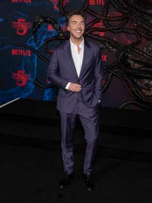 November 6, 2025, Hollywood, California, USA: Canadian-American director, producer, actor, and founder of 21 Laps Entertainment SHAWN LEVY attends the Los Angeles red carpet premiere of Netflix s Stranger Things Season 5. Hollywood USA - ZUMAb173 20251106_aap_b173_245 Copyright: xBillyxBennightx