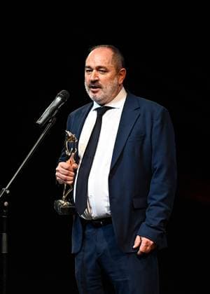 Gala of the Golden Antenna Awards 2025 Fernando Martín receives the Golden Antenna Award 2025, at the Casino de Aranjuez, on November 8, 2025, in Aranjuez, Madrid Spain The Federation of Spanish Radio and Television Associations has celebrated the 52nd edition of the Golden Antenna Awards, which recognize the most relevant figures of the year in television, radio and media, which recognize the work of the most relevant figures of the year in television, radio and media GOLDEN ANTENAS AWARDS MATIAS PRATS TELEVISION RADIO Aranjuez Madrid Aranjuez Madrid Spain  Copyright: xFranciscoxGuerrax 7087859