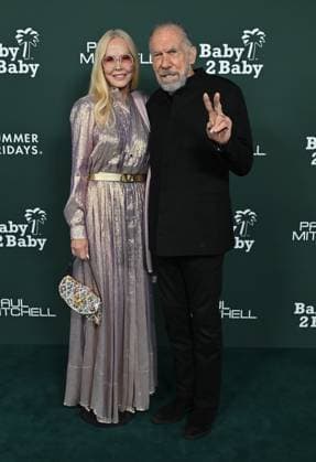 2025 Baby2Baby Gala Michaeline DeJoria and John Paul DeJoria arriving to the 2025 Baby2Baby Gala presented by Paul Mitchell at the Pacific Design Center on November 8, 2025 in West Hollywood, Ca. West Hollywood Pacific Design Center California USA Copyright: xLisaxOConnor xAFF-USA.COMx
