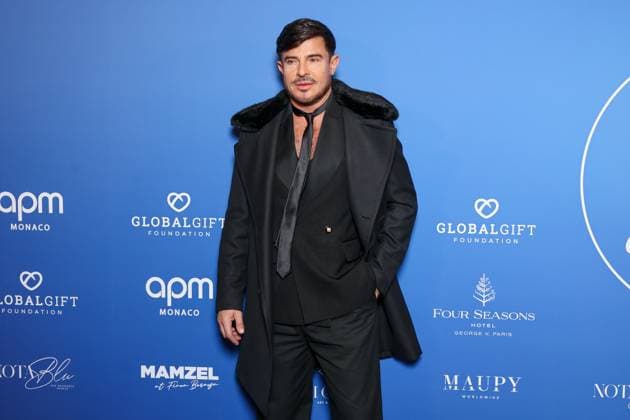 The Global Gift Gala at Four Seasons Hotel George V in Paris Gala Global Gift a l hotel Four Seasons George V a Paris Vincent Niclo 450500 2025 11 08 Paris France  Copyright: xSebastienxFremontx xStarfacex STAR_450500_012