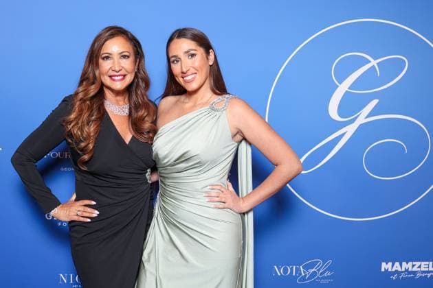 The Global Gift Gala at Four Seasons Hotel George V in Paris Global Gift Gala at Four Seasons Hotel George V in Paris Maria Bravo and daughter Maria 450500 2025 11 08 Paris France  Copyright: xSebastienxFremontx xStarfacex STAR_450500_018