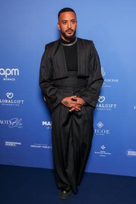The Global Gift Gala at Four Seasons Hotel George V in Paris Gala Global Gift a l hotel Four Seasons George V a Paris Slimane Nebchi 450500 2025 11 08 Paris France  Copyright: xSebastienxFremontx xStarfacex STAR_450500_065