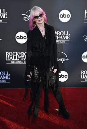 2025 Rock & Roll Hall of Fame Induction Ceremony Nancy Wilson arriving to the 2025 Rock & Roll Hall of Fame Induction Ceremony held at the Peacock Theater on November 8, 2025 in Los Angeles, Ca. Los Angeles Peacock Theater California USA Copyright: xStarbuck AFF-USA.COMx