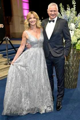 Anna Posch and Stefan Blöcher at the 43rd German Sports Press Ball 2025 in the Alte Oper Frankfurt, 08 11 2025 Foto:xF.xKernx xFuturexImagex sportpresseball_5102
