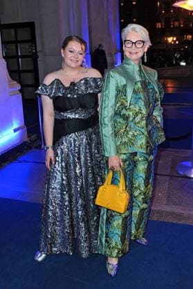 43 German Sports Press Ball 2025 Ann Kathrin Linsenhoff with her daughter Liselotte on the occasion of the 43 German Sports Press Ball on 08 11 2025 at the Alte Oper Frankfurt Main 20251108MWI094458