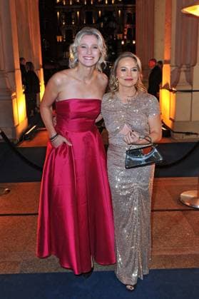 43 German Sports Press Ball 2025 Britta Heidemann and Regina Halmich on the occasion of the 43 German Sports Press Ball on 08 11 2025 at the Alte Oper Frankfurt Main 20251108MWI094545