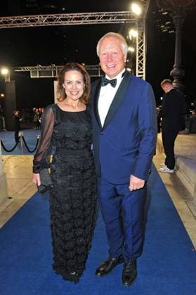 43 German Sports Press Ball 2025 Tom Buhrow and Daniela Boff on the occasion of the 43 German Sports Press Ball on 08 11 2025 in the Alte Oper Frankfurt Main 20251108MWI094642