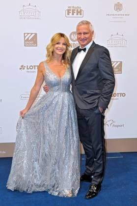 43 German Sports Press Ball 2025 Stefan Blocher and Anna Posch on the occasion of the 43 German Sports Press Ball on 08 11 2025 in the Alte Oper Frankfurt Main 20251108MWI094322