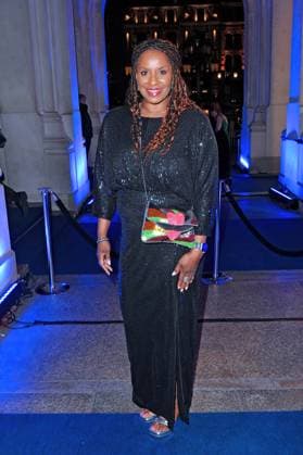 43. Deutscher Sportpresseball 2025. Liz Baffoe anläßlich des 43. Deutschen Sportpresseballs am 08.11.2025 in der Alten Oper Frankfurt Main. 20251108MWI094487