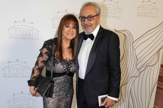 Wolfgang and Christine Stumph at the 43rd German Sports Press Ball on 8 11 2025 at the Alte Oper in Frankfurt am Main German Sports Press Ball 2025 in Frankfurt am Main