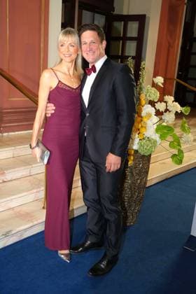 Inge and Matthias Steiner at the 43rd German Sports Press Ball on 8 11 2025 at the Alte Oper in Frankfurt am Main German Sports Press Ball 2025 in Frankfurt am Main