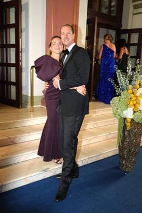 Pascal and Angela Hens at the 43rd German Sports Press Ball on 8 11 2025 at the Alte Oper in Frankfurt am Main German Sports Press Ball 2025 in Frankfurt am Main