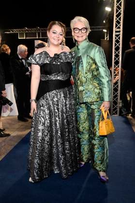 Ann Kathrin Linsenhoff with daughter Liselott Marie Linsenhoff at the 43rd German Sports Press Ball 2025 in the Alte Oper Frankfurt, 08 11 2025 Foto:xF.xKernx xFuturexImagex sportpresseball_5224