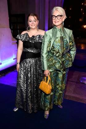 Ann Kathrin Linsenhoff with daughter Liselott Marie Linsenhoff at the 43rd German Sports Press Ball 2025 in the Alte Oper Frankfurt, 08 11 2025 Foto:xF.xKernx xFuturexImagex sportpresseball_5226