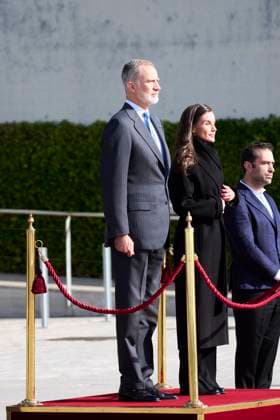 Spanish Royals Depart to China for 3 Days State Visit King Felipe VI of Spain, Queen Letizia of Spain attends Departure Ceremony to China for 3 Days State Visit at Adolfo Suarez Madrid Barajas Airport on November 9, 2025 in Madrid, Spain Photo by IMAGO MPG Madrid Adolfo Suarez Madrid Barajas Airport Madrid Spain  Copyright: xMPGx