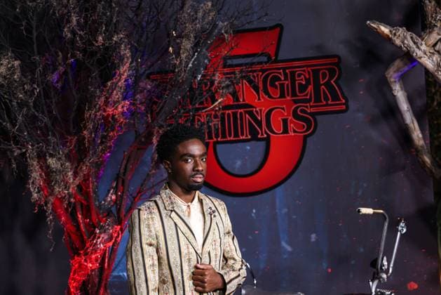 Netflix FYSEE: The Fall Edit - Stranger Things Season 5 FYC Event American actor, singer, and dancer Caleb McLaughlin arrives at the Netflix FYSEE: The Fall Edit - Stranger Things Season 5 FYC (For Your Consideration) Event held at the Netflix Tudum Theater in Hollywood, Los Angeles, California, United States. Netflix Tudum Theater, Hollywood, Los Angeles, California, USA California United States  Copyright: xImagexPressxAgencyx originalFilename: collin-netflixf251109_nphVK.jpg