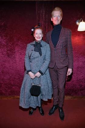 07 11 2025, Enie van de Meiklokjes and Tobias St¾rbo at the Palazzo Gala Premiere 2025, Spiegelpalast am Bahnhof Zoo, Berlin, Berlin