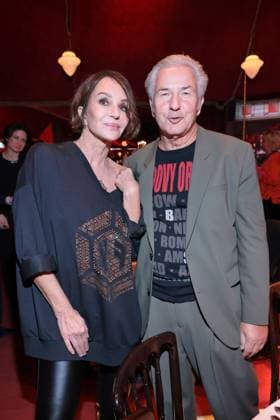 07 11 2025, Anouschka Renzi and Klaus Wowereit at the Palazzo Gala Premiere 2025, Spiegelpalast am Bahnhof Zoo, Berlin, Berlin