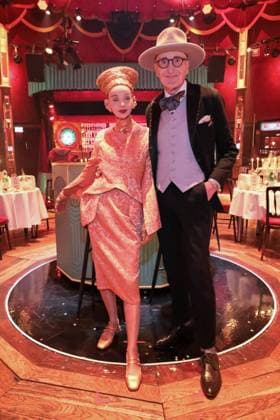 07 11 2025, Grit Kanja and Guenther Anton Krabbenhoeft for the Palazzo Gala Premiere 2025, Spiegelpalast am Bahnhof Zoo, Berlin, Berlin