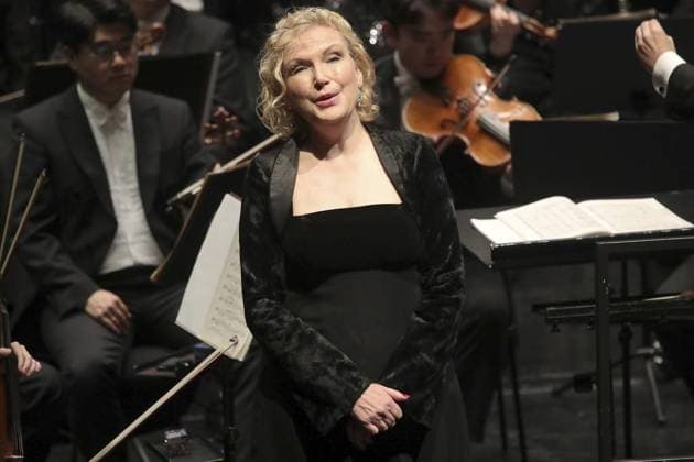 3 Symphony concert of the Neue Philharmonie Westfalen with the Gelsenkirchen star soprano Anne Schwanewilms at the Musiktheater im Revier in Gelsenkirchen FOR EDITORIAL PURPOSES ONLY p 3 Symphony concert of the Neue Ph Copyright: FrankxOppitz doc837g0t92mw614w4zoe1i ,EDITORIAL USE ONLY Copyright: FrankxOppitz