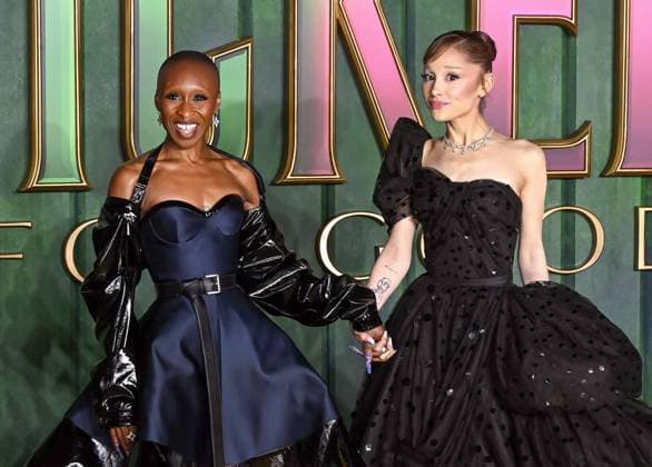Celebrities attend the Wicked: For Good European Premiere at Cineworld London Leicester Square in London Featuring: Cynthia Erivo, Ariana Grande Where: London, United Kingdom When: 10 Nov 2025 Credit: Cover Images EDITORIAL USE ONLY. NOT FOR USE BY NEWSPAPERS BASED IN THE UK. Copyright: xx coverimg55258858