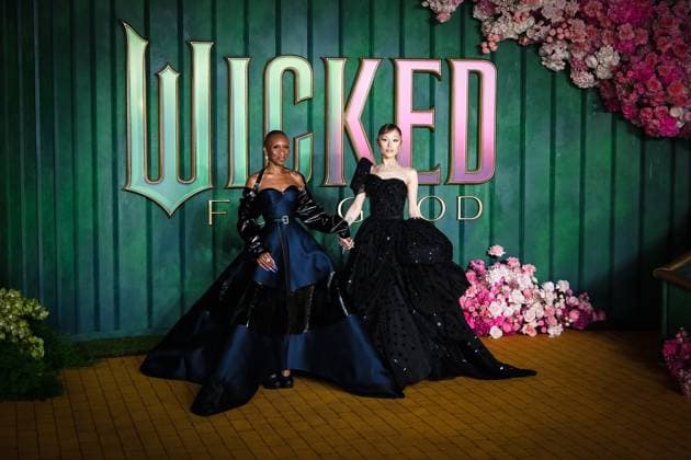 European Premiere of WICKED FOR GOOD on Monday 10 November 2025 Ariana Grande and Cynthia Erivo seen at the European Premiere of WICKED FOR GOOD on Monday 10 November 2025 at Cineworld Leicester Square, London. ., Credit:Julie Edwards Avalon  Copyright: xJuliexEdwardsx xAvalonx 1051703776