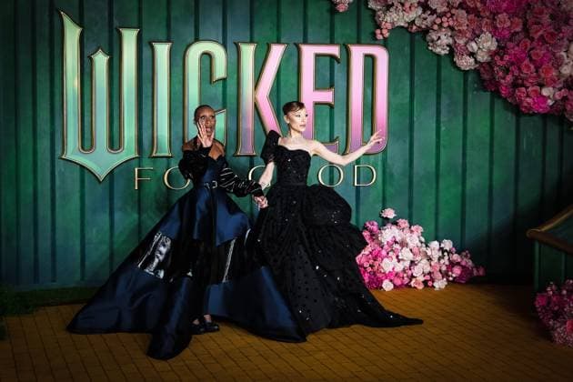 European Premiere of WICKED FOR GOOD on Monday 10 November 2025 Ariana Grande and Cynthia Erivo seen at the European Premiere of WICKED FOR GOOD on Monday 10 November 2025 at Cineworld Leicester Square, London. ., Credit:Julie Edwards Avalon  Copyright: xJuliexEdwardsx xAvalonx 1051703787