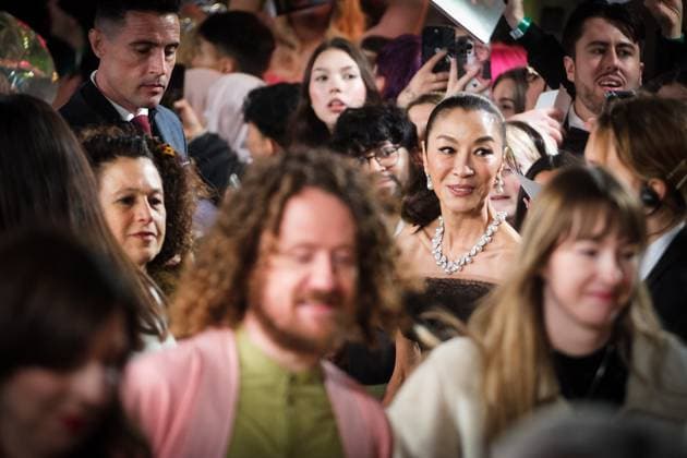 European Premiere of WICKED FOR GOOD on Monday 10 November 2025 Atmosphere with Michelle Yeoh at the European Premiere of WICKED FOR GOOD on Monday 10 November 2025 at Cineworld Leicester Square, London. ., Credit:Julie Edwards Avalon  Copyright: xJuliexEdwardsx xAvalonx 1051704021