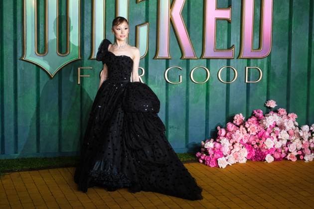 European Premiere of WICKED FOR GOOD on Monday 10 November 2025 Ariana Grande seen at the European Premiere of WICKED FOR GOOD on Monday 10 November 2025 at Cineworld Leicester Square, London. ., Credit:Julie Edwards Avalon  Copyright: xJuliexEdwardsx xAvalonx 1051704245