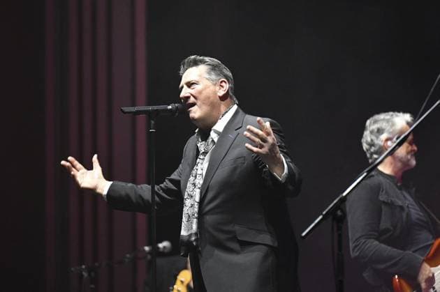 Concert Tony Hadley at the Lichtburg FOR EDITORIAL PURPOSES ONLY EDITORIAL USE ONLY p Tony Hadley performs on Monday, November 10, 2025 at the Lichtburg in Essen Germany NRW Essen Copyright VladimirxWegener Copyright: VladimirxWegener doc837h999gaqrfsv4l68g ,EDITORIAL USE ONLY Copyright: VladimirxWegener
