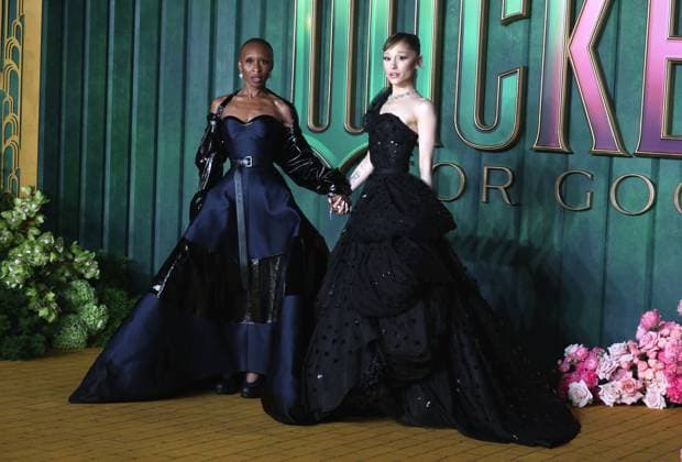 Wicked: For Good European Premiere at Cineworld Leicester Square in London - 10 Nov 2025 Cynthia Erivo and Ariana Grande attend the Wicked: For Good European Premiere at Cineworld Leicester Square. London United Kingdom Copyright: xFredxDuvalx xSOPAxImagesx FD_Wicked_For_Good_01