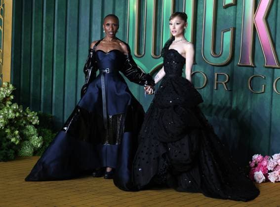 Wicked: For Good European Premiere at Cineworld Leicester Square in London - 10 Nov 2025 Cynthia Erivo and Ariana Grande attend the Wicked: For Good European Premiere at Cineworld Leicester Square. London United Kingdom Copyright: xFredxDuvalx xSOPAxImagesx FD_Wicked_For_Good_05
