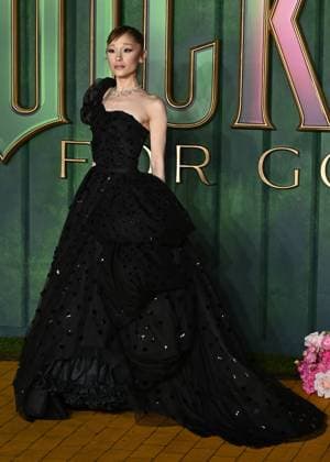 Ariana Grande attends Wicked: For Good European Premiere at Cineworld Leicester Square in London, England. UK. Monday 10th November 2025 Copyright: xJamesxWarrenx adzj8034
