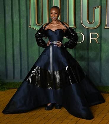 Cynthia Erivo attends Wicked: For Good European Premiere at Cineworld Leicester Square in London, England. UK. Monday 10th November 2025 Copyright: xJamesxWarrenx adzj8065