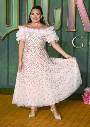 Scarlett Moffat attends Wicked: For Good European Premiere at Cineworld Leicester Square in London, England. UK. Monday 10th November 2025 Copyright: xJamesxWarrenx adzj8116