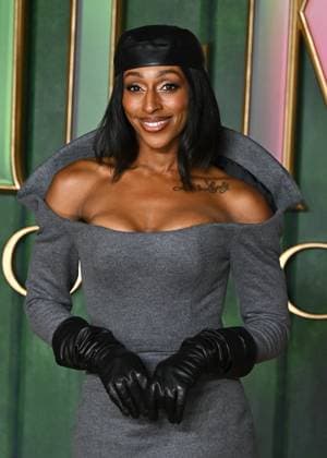 Alexandra Burke attends Wicked: For Good European Premiere at Cineworld Leicester Square in London, England. UK. Monday 10th November 2025 Copyright: xJamesxWarrenx adzj8184