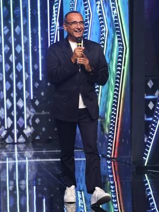 Rome, Rai studios on Via Asiago, Sanremo Giovani TV show - first episode. Pictured: Carlo Conti  Copyright: xMarcoxProvvisionatox xipa-agency.netx xMarcoxProvvisionatox IPA_Agency_IPA67842631