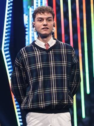 Rome, Rai studios on Via Asiago, Sanremo Giovani TV show - first episode. Pictured: Joseph  Copyright: xMarcoxProvvisionatox xipa-agency.netx xMarcoxProvvisionatox IPA_Agency_IPA67842666