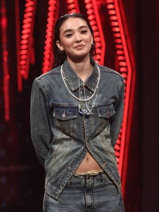 Rome, Rai studios on Via Asiago, Sanremo Giovani TV show - first episode. Pictured: Antonia  Copyright: xMarcoxProvvisionatox xipa-agency.netx xMarcoxProvvisionatox IPA_Agency_IPA67842671