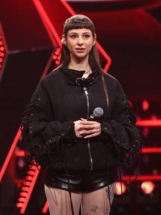 Rome, Rai studios on Via Asiago, Sanremo Giovani TV show - first episode. In the photo: CmqMartina  Copyright: xMarcoxProvvisionatox xipa-agency.netx xMarcoxProvvisionatox IPA_Agency_IPA67842727