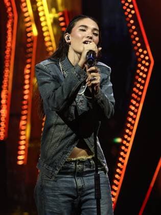 Rome, Rai studios on Via Asiago, Sanremo Giovani TV show - first episode. Pictured: Antonia  Copyright: xMarcoxProvvisionatox xipa-agency.netx xMarcoxProvvisionatox IPA_Agency_IPA67842758