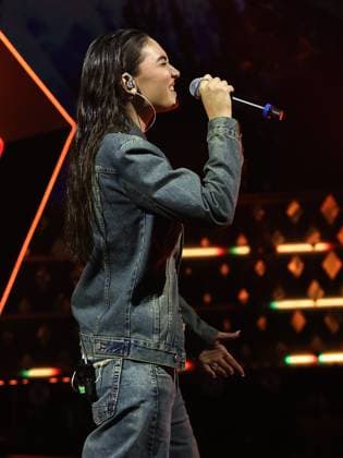 Rome, Rai studios on Via Asiago, Sanremo Giovani TV show - first episode. Pictured: Antonia  Copyright: xMarcoxProvvisionatox xipa-agency.netx xMarcoxProvvisionatox IPA_Agency_IPA67842767