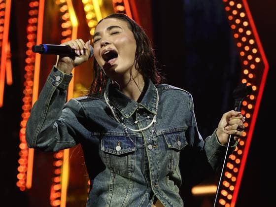 Rome, Rai studios on Via Asiago, Sanremo Giovani TV show - first episode. Pictured: Antonia  Copyright: xMarcoxProvvisionatox xipa-agency.netx xMarcoxProvvisionatox IPA_Agency_IPA67842774