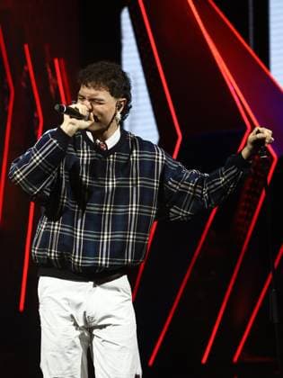 Rome, Rai studios on Via Asiago, Sanremo Giovani TV show - first episode. Pictured: Joseph  Copyright: xMarcoxProvvisionatox xipa-agency.netx xMarcoxProvvisionatox IPA_Agency_IPA67842779